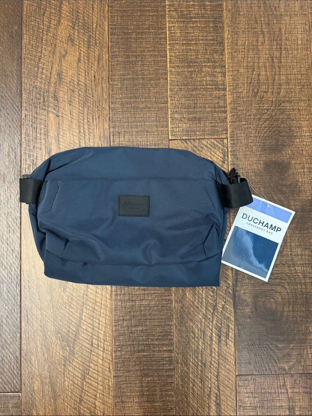 Duchamp London Crossbody Bag in Navy Flawed*